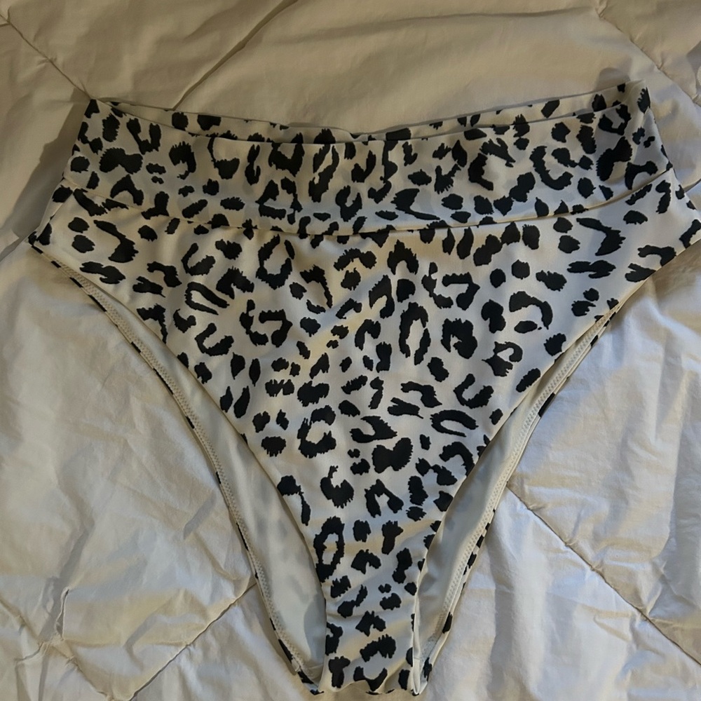 Leopard Print bikini Bottoms